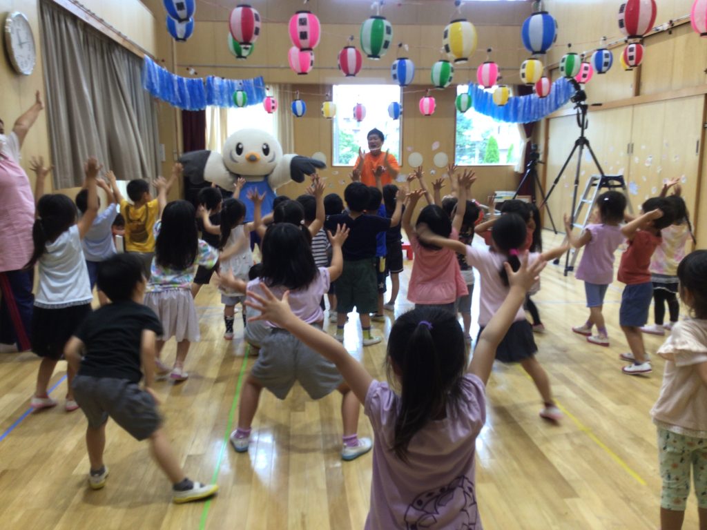 ☆東京都スポーツ推進大使ゆりーと君☆ 江東区小名木川保育園 ☆東京都スポーツ推進大使ゆりーと君☆ 江東区小名木川保育園